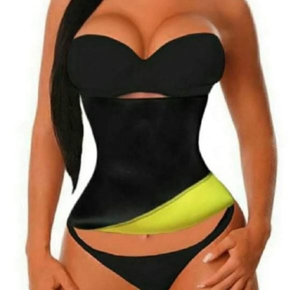 HOT SPORT NEOPRENE SPORT WAIST TRAINER TRIMMER bun - Picture 1 of 6
